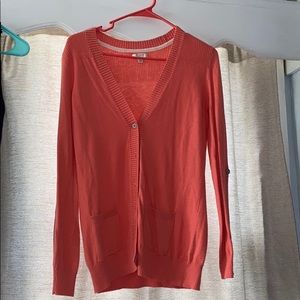 Pink long Sonoma cardigan
